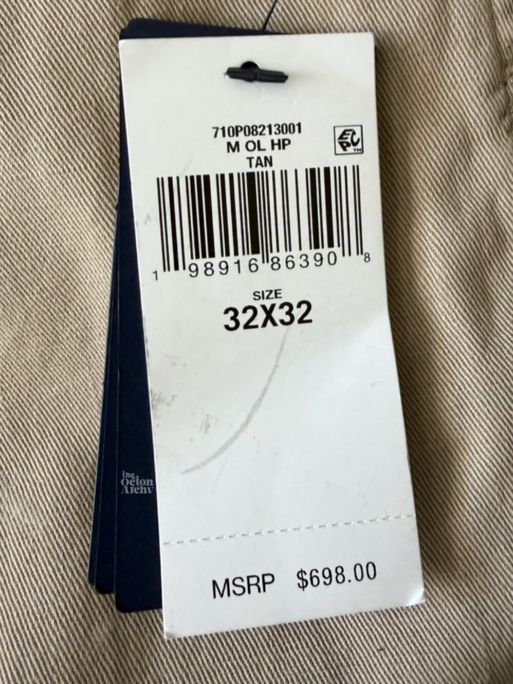 Size 32 x 32 Polo Country x Polo Ralph Lauren The Big Chino-Tan 710P05259001 NWT - Picture 10 of 12